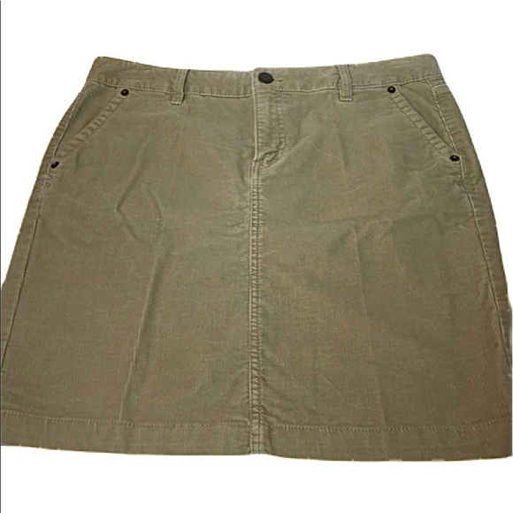 Bass Dresses & Skirts - Tan Corduroy BASS Skirt - NWT
